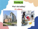 外研版英語七年級(jí)上冊(cè)Module 3 My school Unit2 The library is on the left of the playground課件