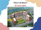 外研版英語七年級(jí)上冊(cè)Module 3 My school Unit2 The library is on the left of the playground課件