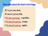 外研版英语七年级上册Module 4 Healthy food Unit3 Language in use课件