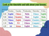 外研版英语七年级上册Module 5 My school day Unit2 We start work at nine o’clock课件