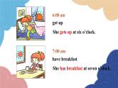 外研版英语七年级上册Module 5 My school day Unit2 We start work at nine o’clock课件
