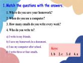 外研版英語七年級(jí)上冊(cè)Module 7 Computers Unit3 Language in use課件