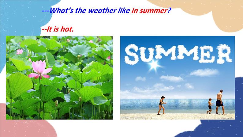 外研版英语七年级上册Starter Module 4 My everyday life Unit2What’sthe weather like课件第7页