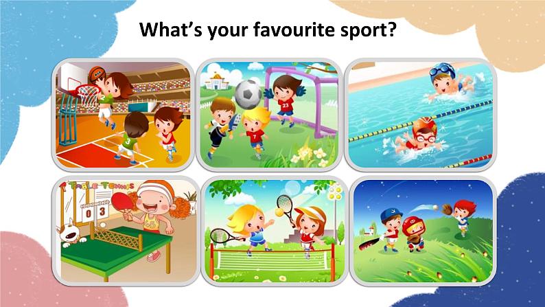 外研版英语七年级上册Starter Module 4 My everyday life Unit3What’syour favourite sport课件第3页