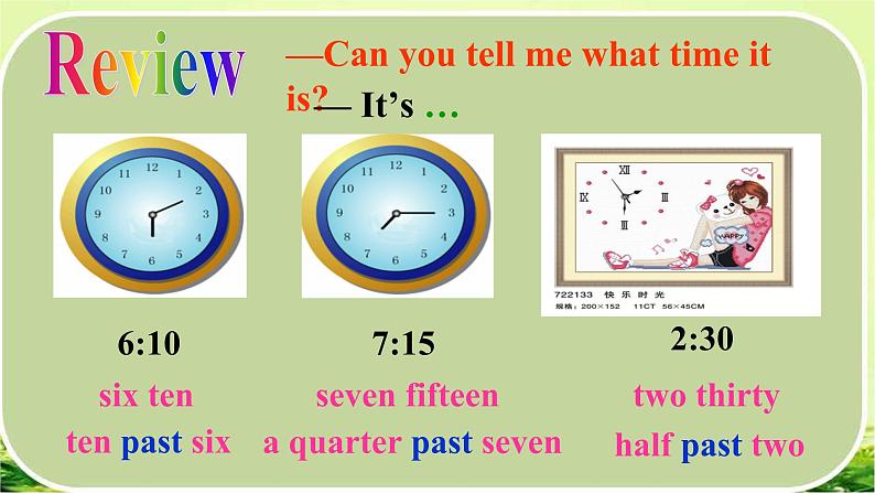 Unit 2 SectionB 3a-self heck课件+2023-2024学年人教版七年级英语下册03