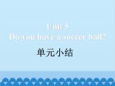 人教新目標(biāo)版英語七年級上冊 Unit 5 Do you have a soccer ballu6 單元小結(jié)課件