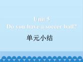 人教新目标版英语七年级上册 Unit 5 Do you have a soccer ballu6 单元小结课件