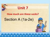 人教新目标版英语七年级上册 Unit 7 How much are these socks Section A（1a~2e）课件