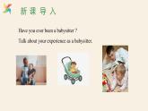 Unit 1 Lesson 5 Babysitting on a Spring Day  课件 2023-2024学年冀教版英语八年级下册