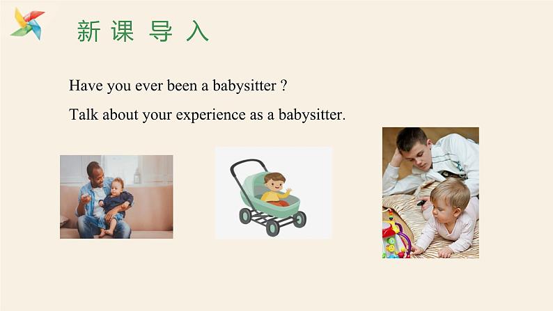 Unit 1 Lesson 5 Babysitting on a Spring Day  课件 2023-2024学年冀教版英语八年级下册第2页