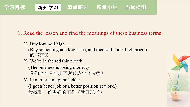 Unit 5 Lesson 27 Business English  课件 2023-2024学年冀教版英语八年级下册第7页