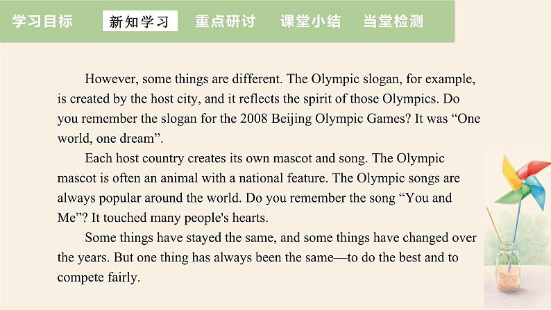 Unit 6 Lesson 34 Modern  Olympics  课件 2023-2024学年冀教版英语八年级下册05