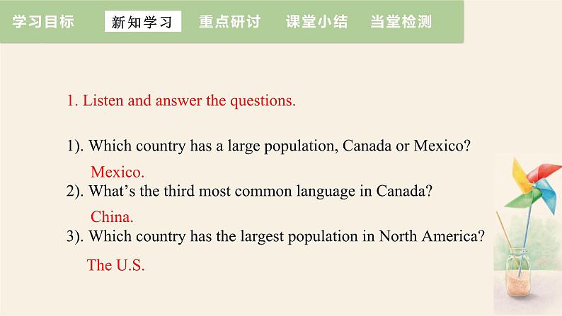 Unit 7 Lesson 42 North  America  课件 2023-2024学年冀教版英语八年级下册06