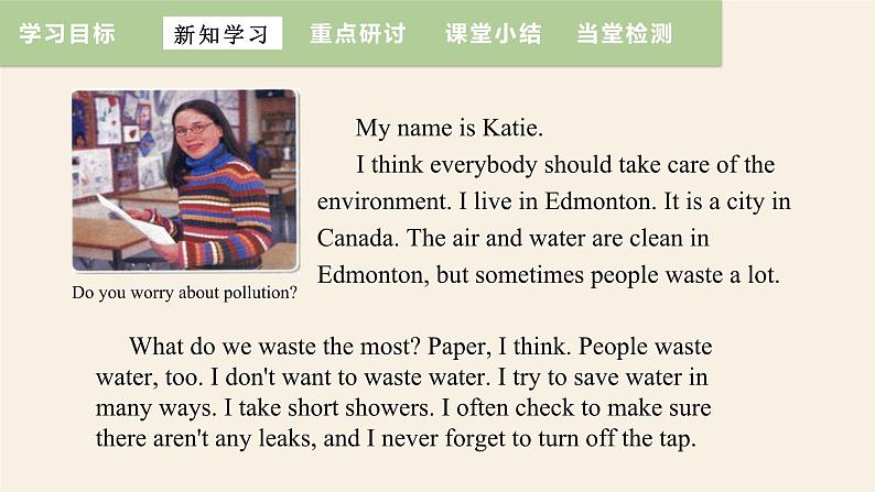 Unit 8 Lesson 46 Protect Our Environment  课件 2023-2024学年冀教版英语八年级下册04