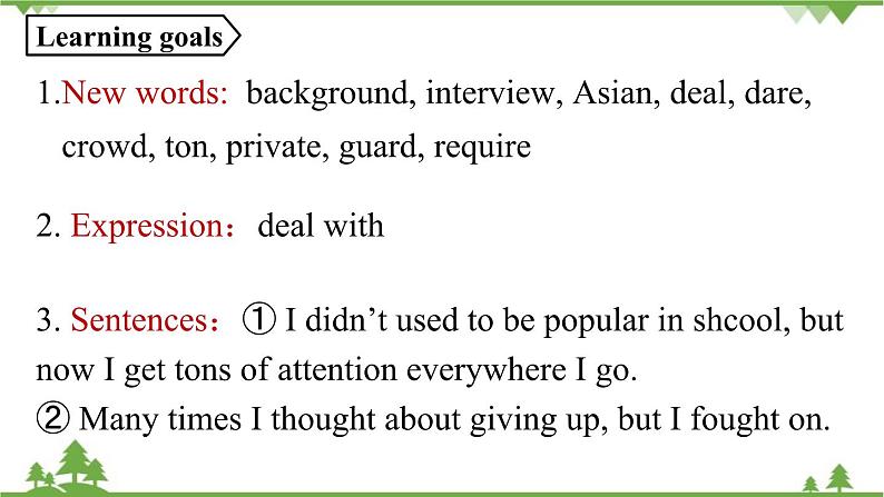 人教新目标版英语九年级上册 Unit 4 I used to be afraid of the dark.Section A 3a-3c课件第2页