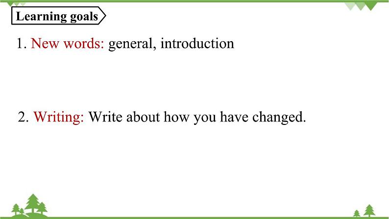 人教新目标版英语九年级上册 Unit 4 I used to be afraid of the dark.Section B 3a-self check课件第2页