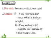人教新目标版英语九年级上册 Unit 8 It must belong to Carla.Section A Grammar Focus-4c课件