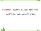 人教新目标版英语九年级上册 Unit 8 It must belong to Carla.Section A Grammar Focus-4c课件