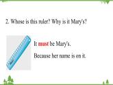 人教新目标版英语九年级上册 Unit 8 It must belong to Carla.Section A Grammar Focus-4c课件
