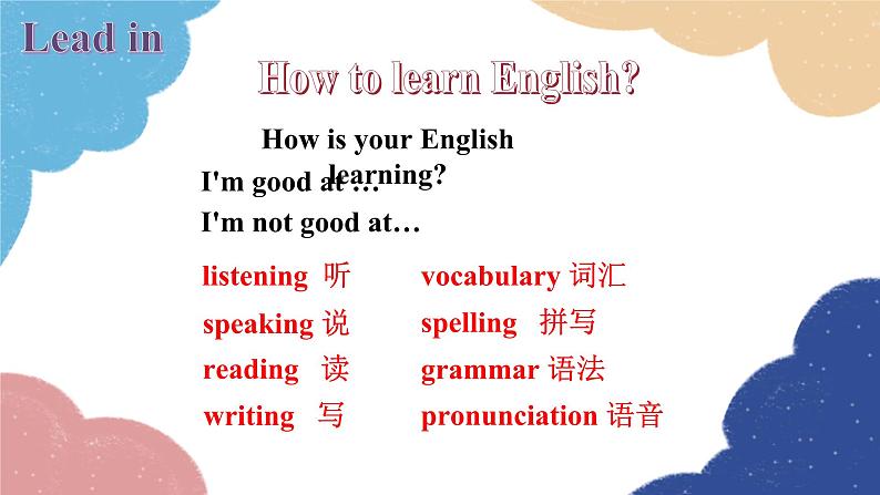 外研版英语八年级上册Module 1 Unit 1 Let’s try to speak English as much as possible课件第7页