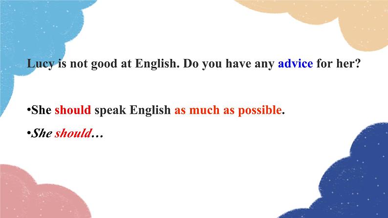 外研版英语八年级上册Module 1 Unit 1 Let’s try to speak English as much as possible课件第8页