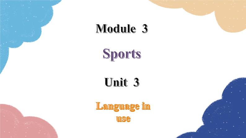 外研版英语八年级上册Module 3 Unit 3 Language in use课件01