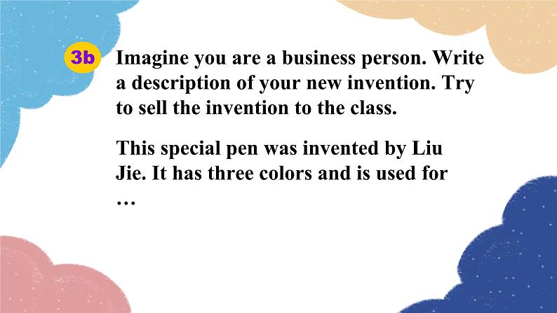 人教新目标(Go for it)版九年级英语全册 Section B3a-Self Check Unit 6When was it invented课件第3页