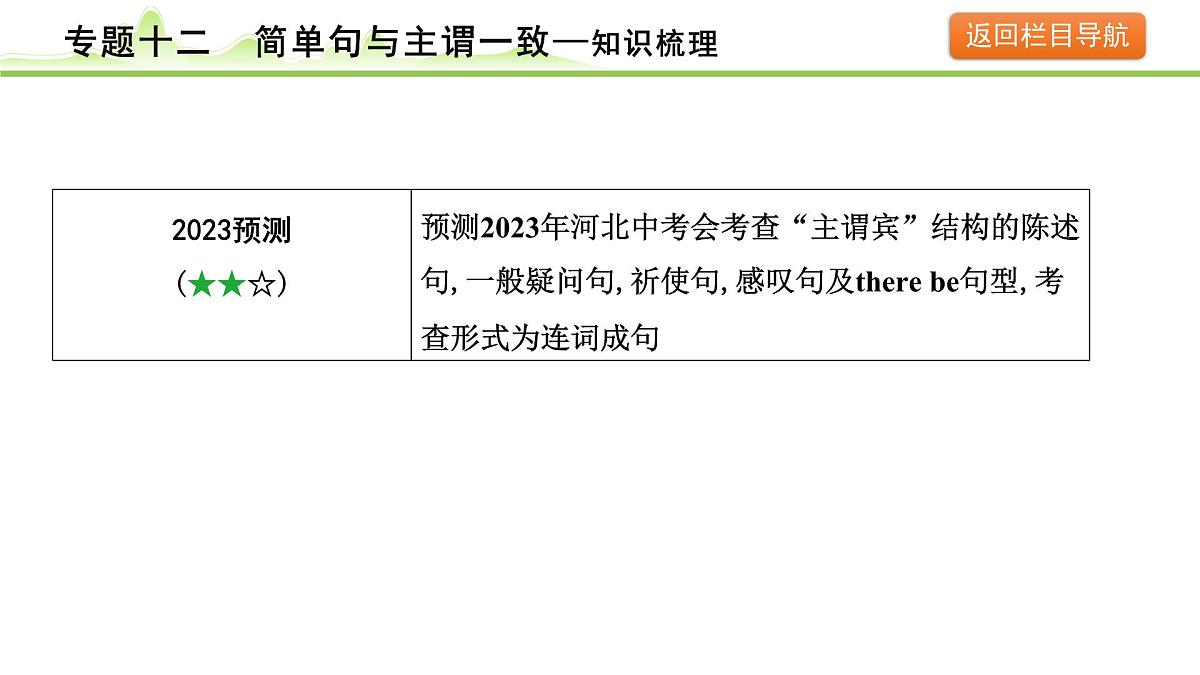 12.专题十二 简单句与主谓一致第5页