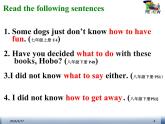 Unit4Grammar课件2023-2024学年牛津译林版八年级英语下册