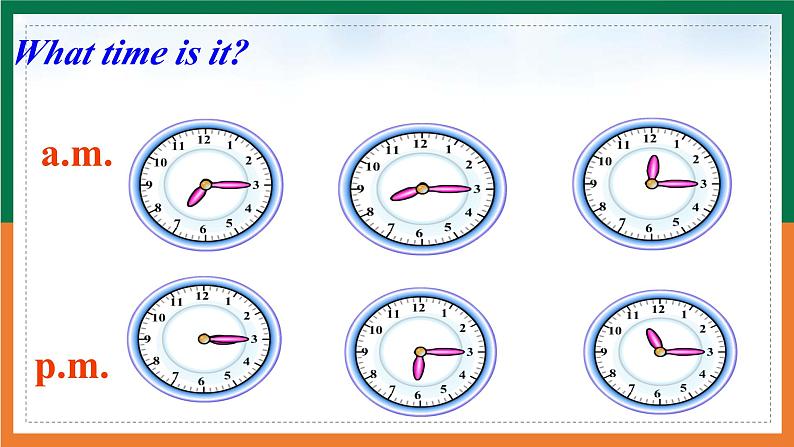 人教新目标Go For It七年级英语下册课件 Unit2 what time do you go to school SectionA Grammar Focus-3c第7页