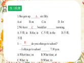 人教新目标Go For It七年级英语下册 课件 Unit2 what time do you go to school SectionA 1a-1c