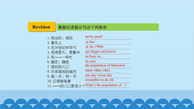 外研版英语八年级上册 Module 2 Unit 3课件04