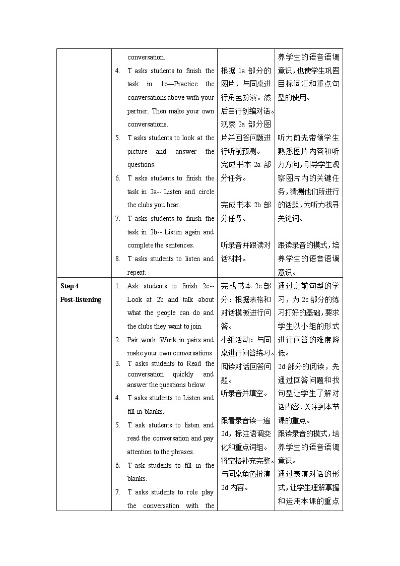 人教新目标版英语七年级下册 Unit 1 第1课时 (Section A 1a-2d) 课件+教案+导学案+分层作业03