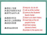 人教新目标版英语七年级下册 Unit 1 单元复习课件+单元测试