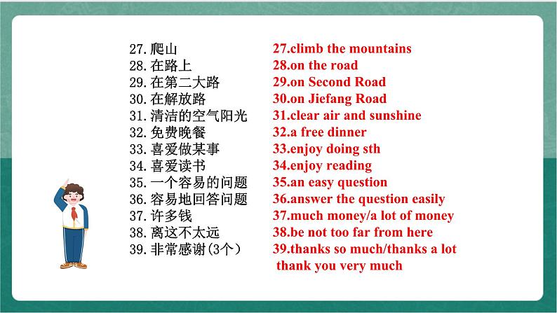 人教新目标版英语七年级下册  Unit 8 课件+单元检测+单元知识清单05