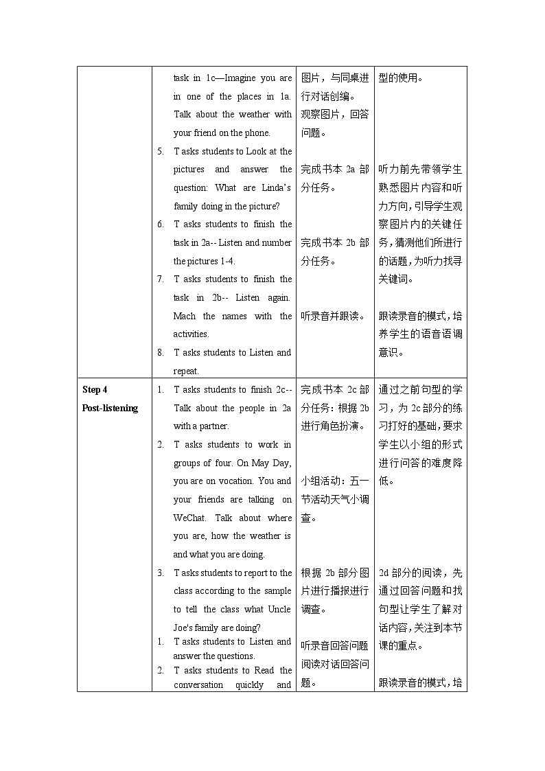 人教新目标版英语七年级下册Unit 7 第1课时 (Section A 1a-2d) 课件+教案+导学案+分层作业03