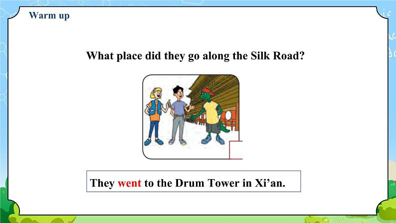 Unit 2 Lesson 12 A Blog about the Silk Road-初中英语七年级下册同步 课件+教案（冀教版）08