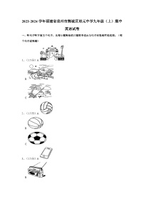 2023-2024学年福建省泉州市鲤城区培元中学九年级（上）期中英语试卷