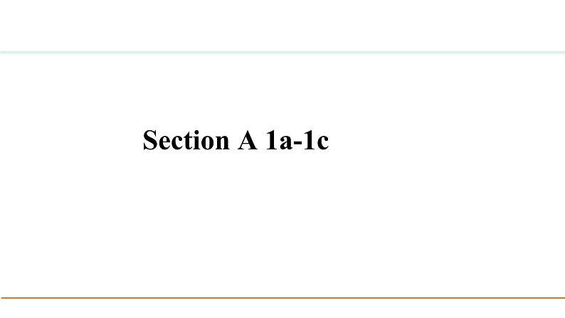 人教版八年级英语下册第一单元Section A 1a-2d课件02