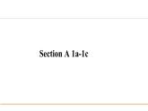 人教版八年级英语下册第四单元Section A 1a-2d课件