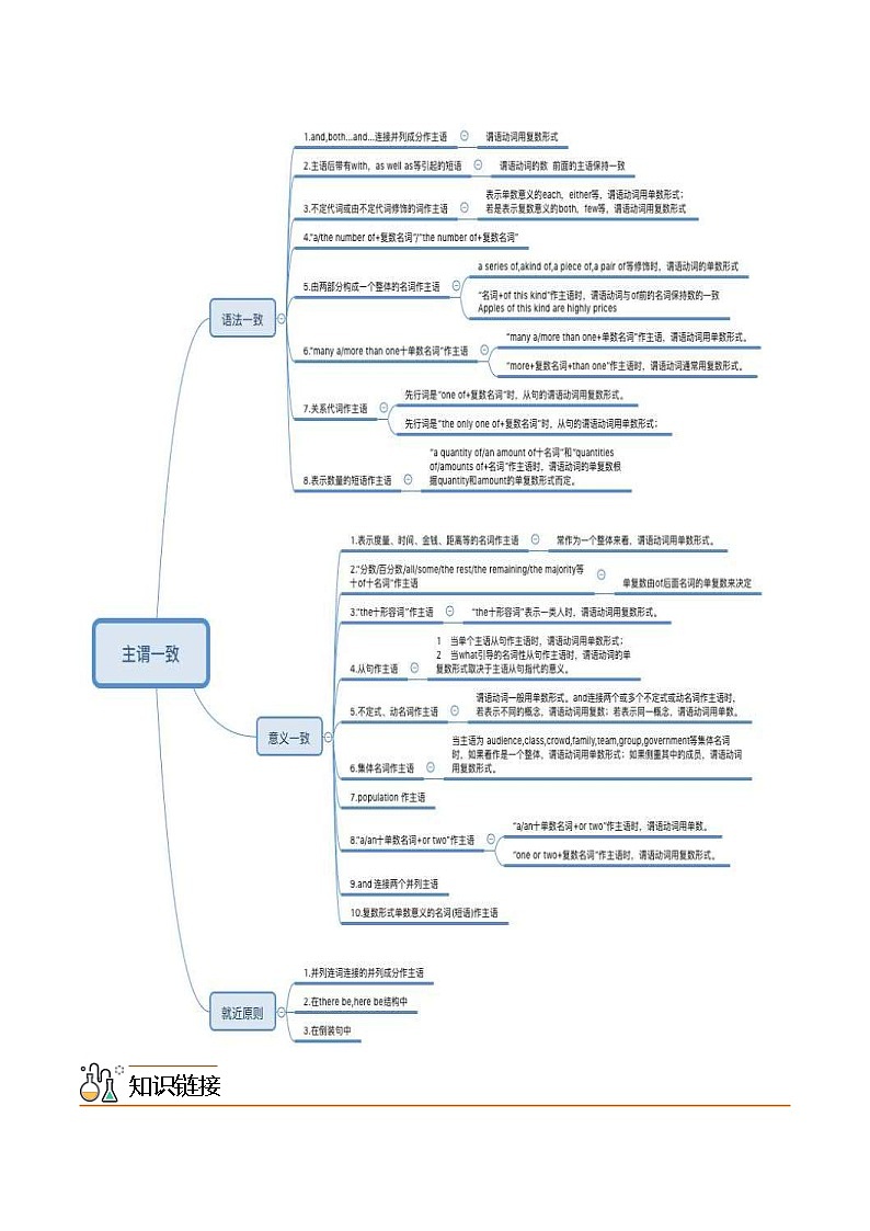 中考英语二轮复习核心语法逐个突破专题7 主谓一致（含解析）第3页