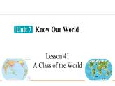 冀教版八年级英语下册Unit 7 Lesson 41课件