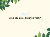 人教版英语八年级下册 Unit3 Could you please clean your room-Setion A 3课件