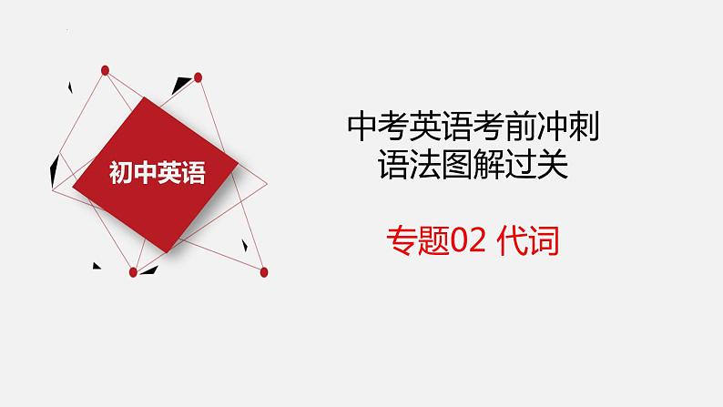 专题02 代词【课件】-最新中考英语考前冲刺语法图解过关第3页