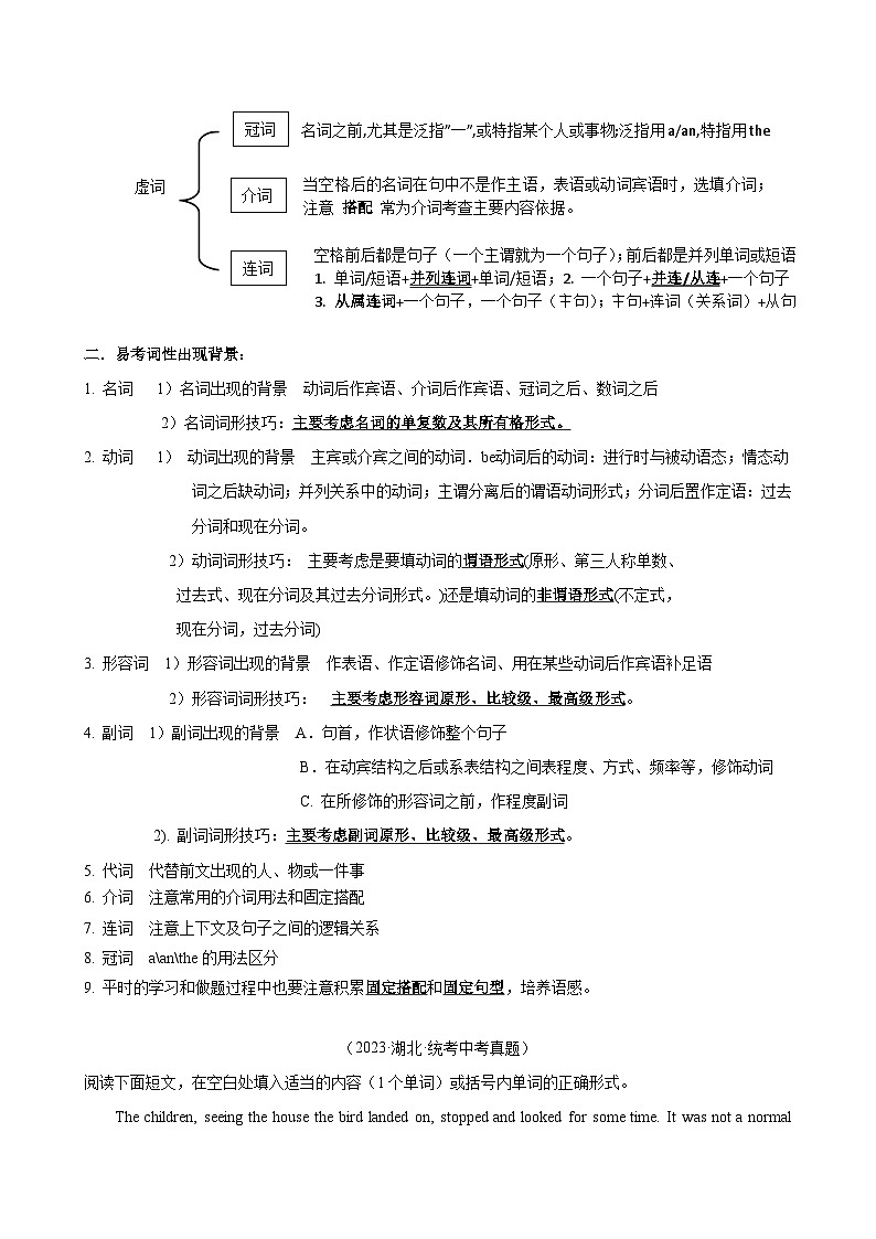 专题6.语法填空解题技巧（原卷版）第2页