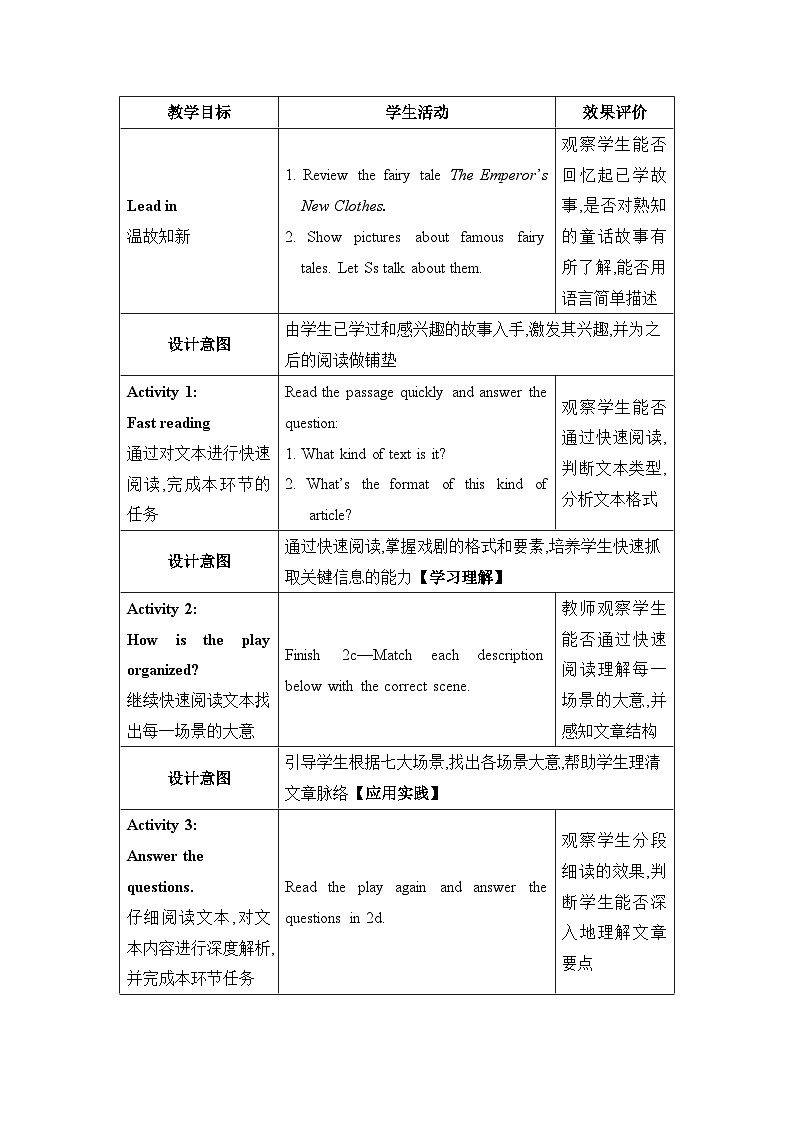 Unit 6  An old man tried to move the mountains第4课时Section B (2a—2e)教案（人教版八下）02