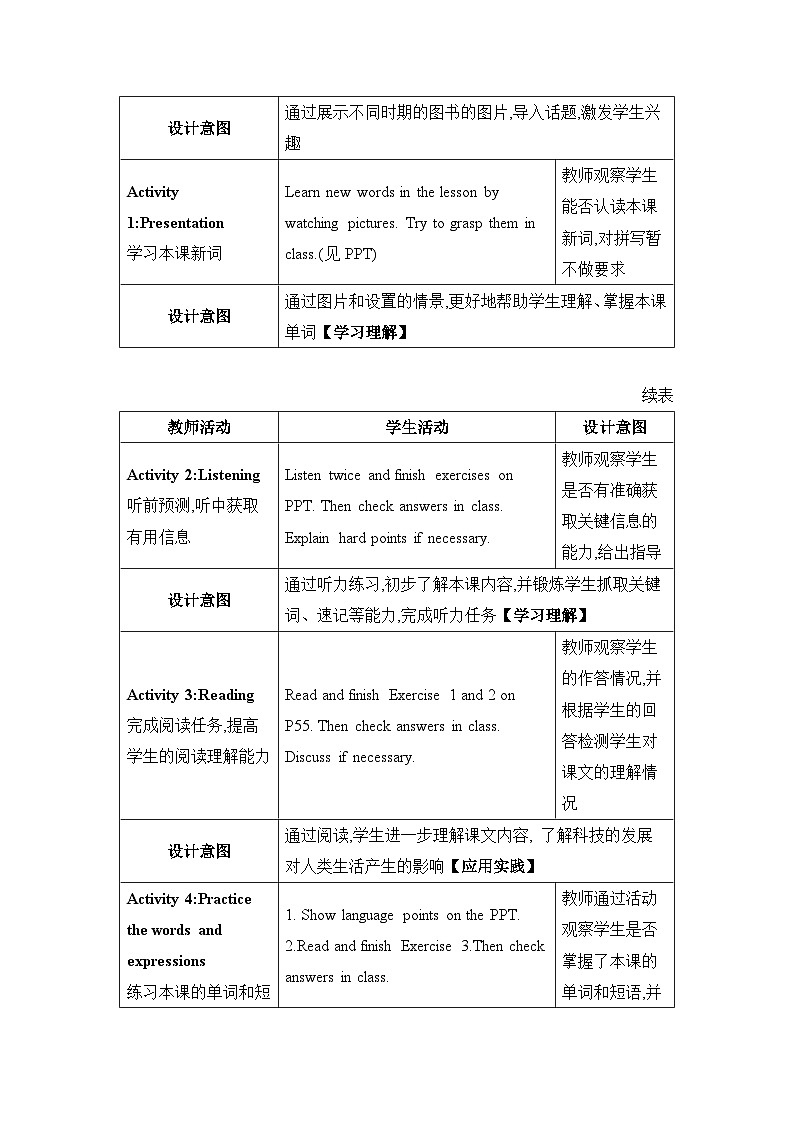 Lesson 21 Books or Computers？精品教案（冀教版八下）02