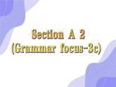 人教版新目标七年级下册英语 《unit 6 Section A 2 Grammma》课件PPT
