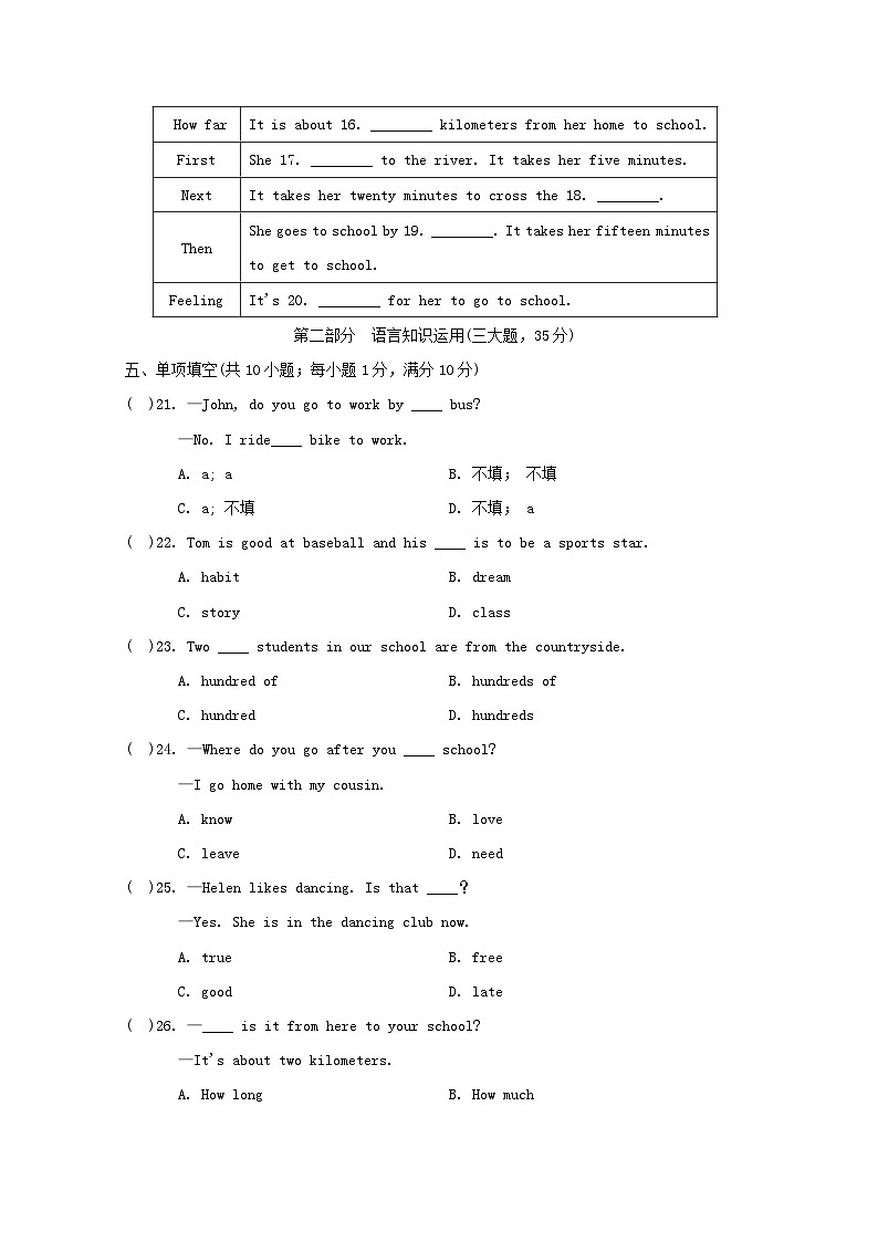 UNIT 3 学情评估第3页