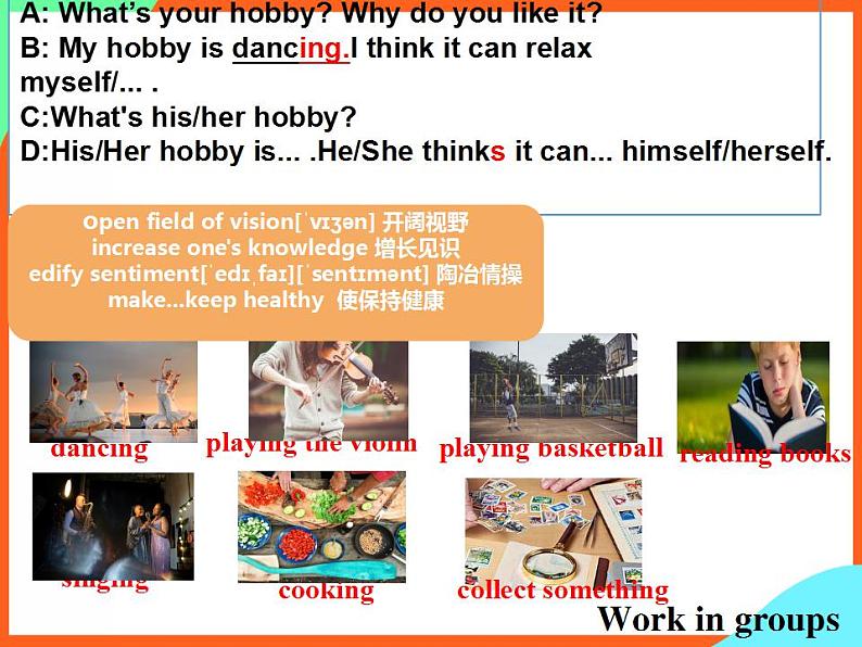 Module 6  Hobbies Unit 1 Do you collect anything_课件2023-2024学年外研版八年级英语下册第3页